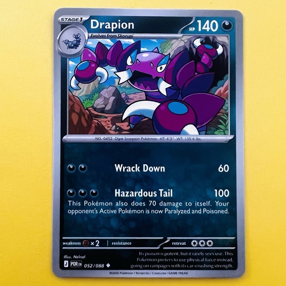 Drapion 052/088 ME03:Perfect‎ Order Pokémon TCG NM